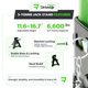 thumbnail image 3 of Jack Stands DriveUpTools de 3 toneladas de capacidad con altura extendida, 3 of 6