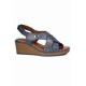 thumbnail image 1 of Sandalia Cuero Talia Azul, 1 of 5