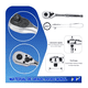 thumbnail image 3 of Juego De Dados Y Llave Chicharra X11 Piezas Calidad Robust, 3 of 4