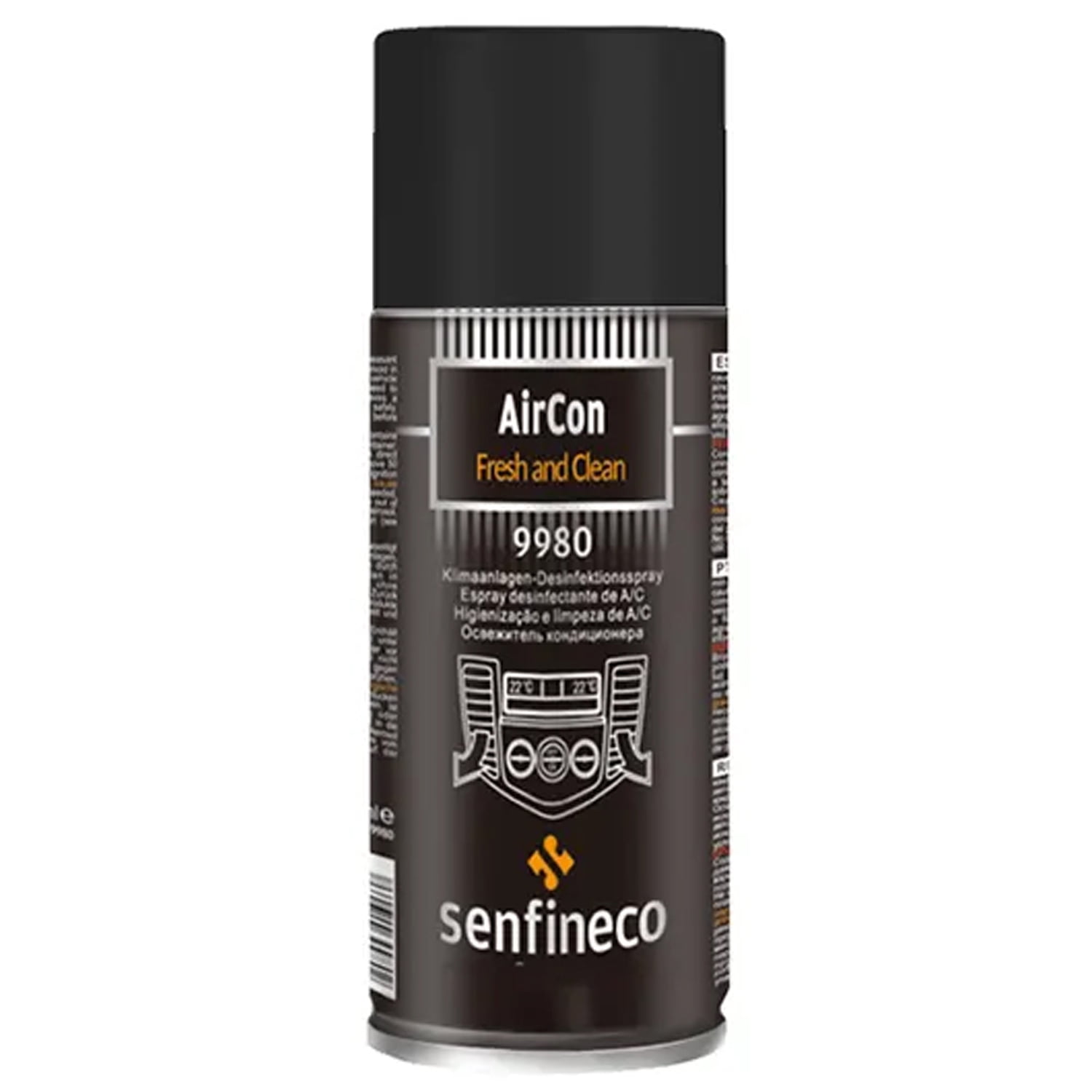 Limpiador De Aire Acondicionado Para Vehiculos 200 Ml Senfineco