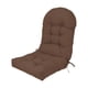 thumbnail image 4 of Cojín De Respaldo Alto Para Silla, Cojín Para Tumbona, Para Balcón, Sala De Estar, Patio, Color Marrón, 4 of 5
