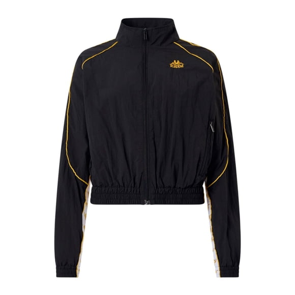 Chaqueta Kappa Women Banda Nolan Black Gold White