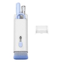 Bothyi - Pluma De Limpieza De Auriculares, Cepillo De Microfibra Suave Para Quitar El Polvo Para Tapones Para Los Oídos Azul