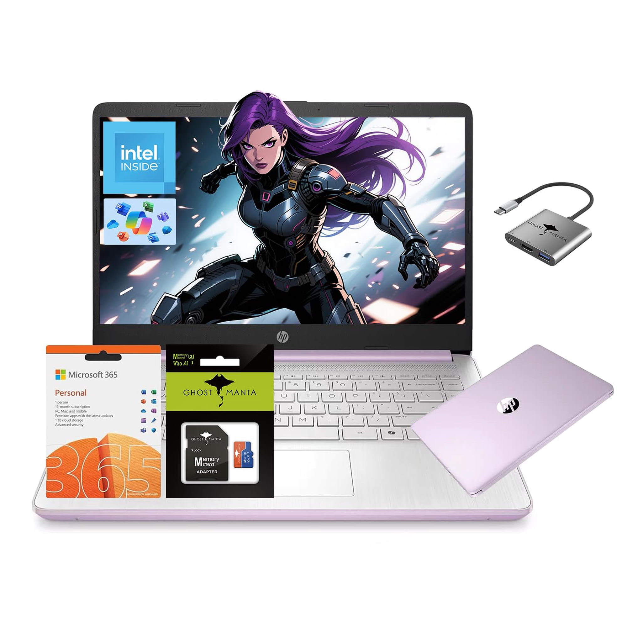 Portátil Hp 14 De Cuatro Núcleos (beat I3), 4 Gb De Ram, 256 Gb, Ssd Win11