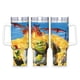 thumbnail image 1 of Shrek Vaso aislado de acero inoxidable con asa, diseño temático, regalo para familia, amigos y fans; incluye pajita y encaja en el portavasos estándar, 40 oz, 1 of 6