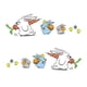 thumbnail image 3 of Calcomanías gráficas de calcomanías gráficas para ventanas, vehículos, barcos, decoración fácil de aplicar, animales divertidos de dibujos animados, 1 par S, 3 of 5