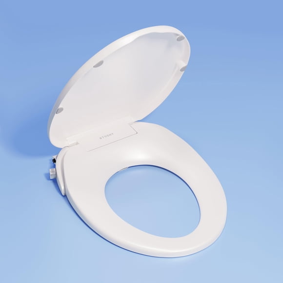 Asiento de inodoro TUSHY Wave, bidé sin electricidad, cierre suave