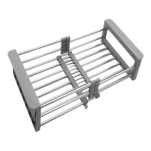 Genérico - Escurridor Lavaplatos Rejilla Color Plateado