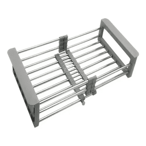 Genérico - Escurridor Lavaplatos Rejilla Color Plateado