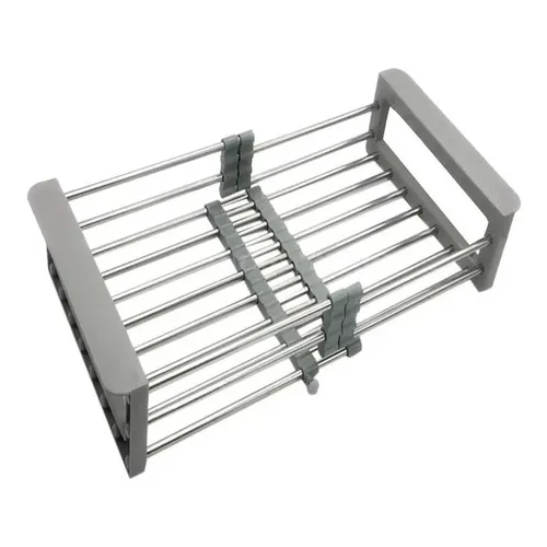 Genérico - Escurridor Lavaplatos Rejilla Color Plateado