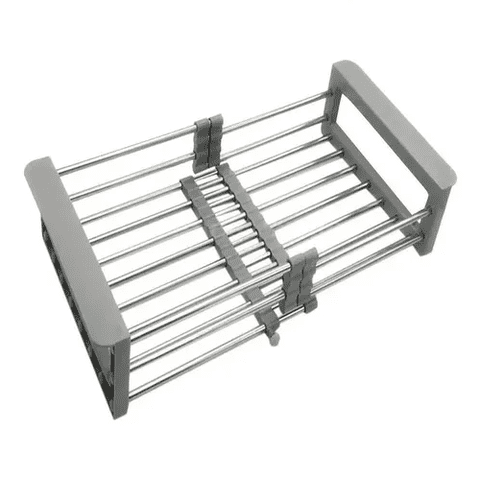 Genérico - Escurridor Lavaplatos Rejilla Color Plateado