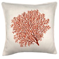 Tuyo Print - Cojín Coral Rojo 45X45