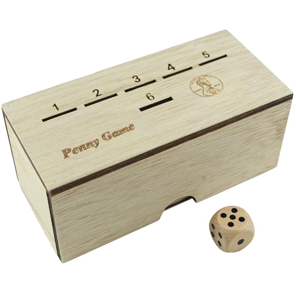 Juego de dados YIPPLE Penny Game para familias de 2 a 6 jugadores