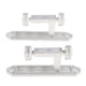 thumbnail image 2 of 1 par de cortinas retiene cortinas de metal Tieback Wall Hook Silver_A, 2 of 3