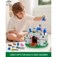 thumbnail image 4 of Set de bloques de construcción Medieval Knight Castle 12 Knights 6+, 4 of 9