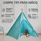 thumbnail image 4 of Carpa Tipi Niños Infantil 160 Cm Celeste Juguete Decoración, 4 of 7