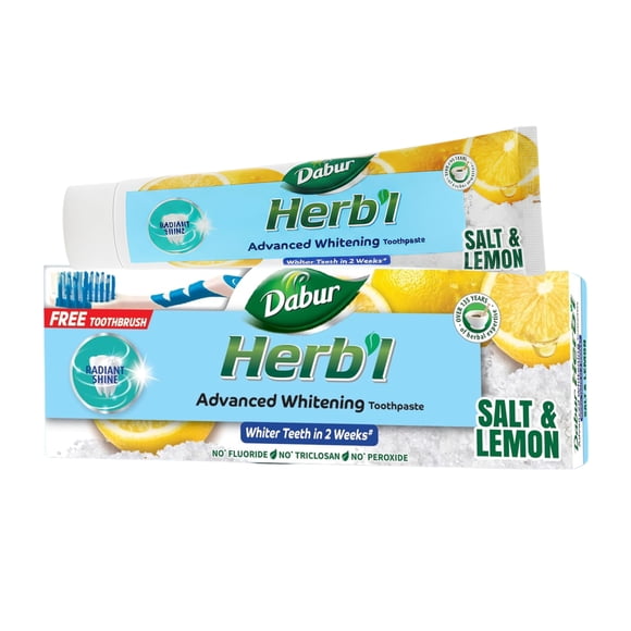 Pasta Dental Sal & Limón (Avanzada)+ Cepillo Dental 150gr