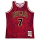 thumbnail image 1 of Swingman Jersey Nba Toni Kukoć 7 Chicago Bulls 1997-98 Asian Heritage CNY 4.0 Mitchell and Ness, 1 of 4