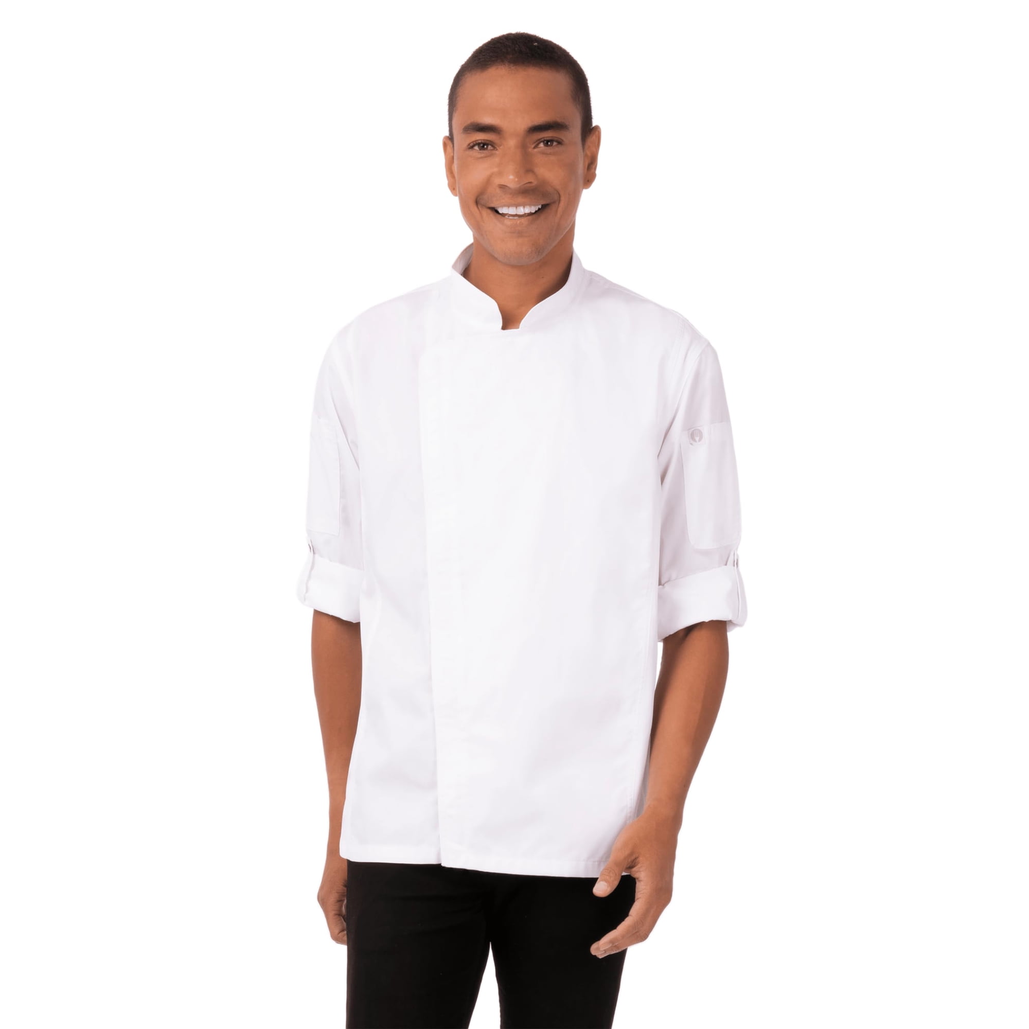 Chaqueta De Chef Hartford Para Hombre Chef Works Blanca 5xl