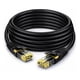 thumbnail image 1 of Cable Ethernet Cat 8 5 Metros Rj45 Alta Velocidad 40gbps 2000mhz Lan Internet Gaming Router Pc Ps5 Xbox Ultra Rápido Doble Apantallado Sf/ftp, 1 of 3