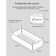 thumbnail image 3 of Protector Cuna Bebé 140x70, Cobertura Completa Set 2 Piezas Mantequilla, 3 of 3