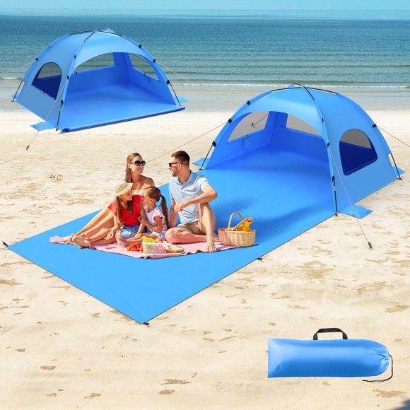 Carpa de Playa OAOA Innovation 220x151 cm UPF50+ con 3 Ventanas de Malla
