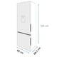 thumbnail image 2 of Refrigerador Mabe Bottom Freezer No Frost / RMB432PXLRS0 314 Litros, 2 of 12