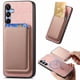 thumbnail image 5 of Funda de Cuero Magnética con Tarjetero para Samsung Galaxy A25 Cubierta Delgada Rosa, 5 of 5