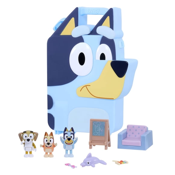 Set De Juego Deluxe Play Go Con Figuras De 6 Cm Y Accesorios