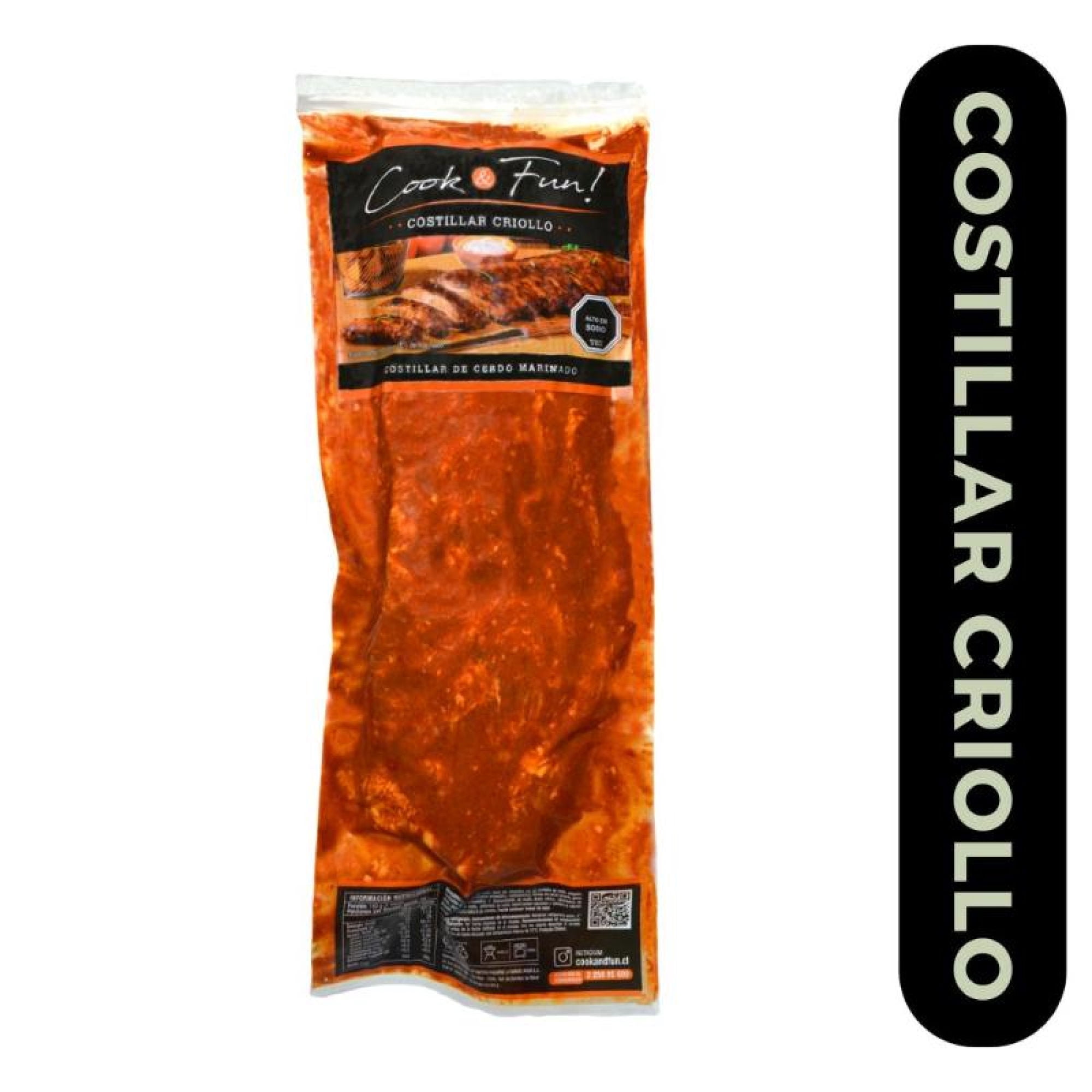 Costillar De Cerdo Criollo 1,8 kg Cook and Fun