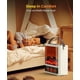 thumbnail image 3 of Calentador para chimenea Abolee, eléctrico, LED 3D, 1500 W, llama, 3 of 8