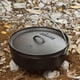 thumbnail image 2 of Camp Dutch Oven Lodge, hierro fundido previamente sazonado, 6 cuartos de galón, negro, 2 of 4