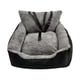 thumbnail image 3 of Asiento de coche para perros, asiento de coche elevador con cojín extraíble, cama cómoda, portabebés de viaje para perros pequeños, medianos, accesori, 3 of 5