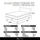 thumbnail image 5 of Combo Cama Cannon 2 Plazas Textil + Respaldo Tela Turquesa, 5 of 8