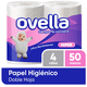 thumbnail image 2 of Papel Higienico Ovella 50 Metros Paquete de 4 Unidades, 2 of 3