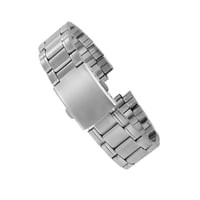 Magideal - Correa De Reloj De Acero Inoxidable De Repuesto De Liberación Rápida Correa De Reloj De Metal 24Mm