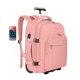 thumbnail image 1 of Mochila rodante DEVPNR para portátil de 17 pulgadas con ruedas para mujer, 1 of 8