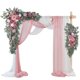 thumbnail image 1 of Flores para Arco Ting's Time – Pack de 4 en Rosa Rubor y Rojo, 1 of 6