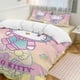 thumbnail image 3 of Hello Kitty Art Comforter Twin SizeComforter Set for Kids Girls3Pcs Bedding Set Printed Comforter with 2 PillowcasesDown AlternativeSoft and Lightweight Bed Sheets, 3 of 5