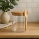 thumbnail image 2 of Frasco Contenedor Hermetico Vidrio 700mL 10cm Redondo Cuchara, 2 of 3