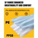 thumbnail image 3 of Overol desechable Hazmat Suit YIBER para todo el cuerpo, blanco, talla grande, 3 of 6