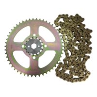 Genérico - Kit De Transmision Um Dsr 200 / Dsf 200 C/ Cadena Dorada