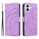 thumbnail image 5 of Funda tipo cartera con tapa para iPhone 17 con tarjetero, soporte y cubierta magnética Morado, 5 of 6