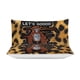 thumbnail image 4 of Brown Leopard Lets Goooo Gorilla Tag Comforter Set Soft 3 Pcs Twin Bedding Sets Thicken for All Season, 4 of 5