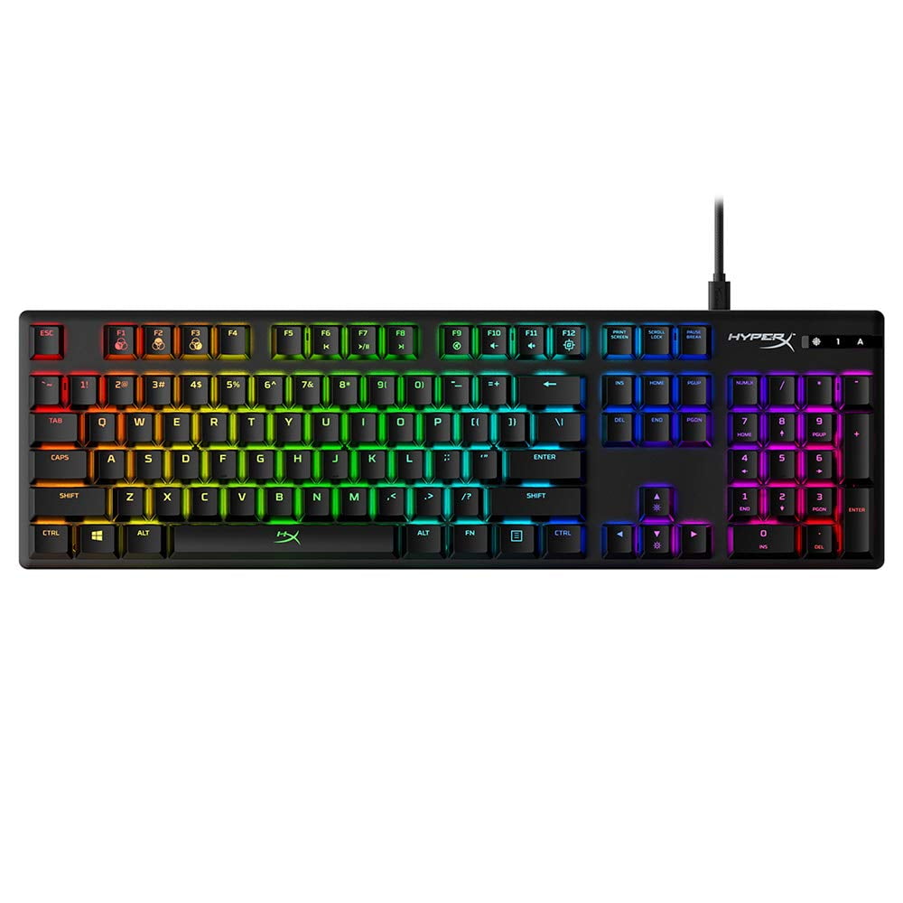 Teclado Mecánico Para Juegos Hyperx Alloy Origins Red Switch