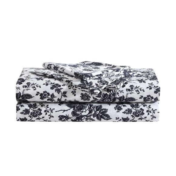 Juego de sábanas Betsey Johnson Queen con bolsillos profundos