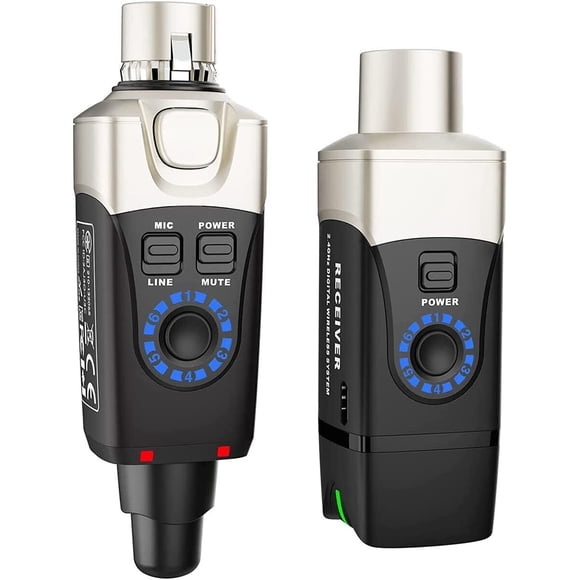 Sistema inalámbrico Xvive U3 XLR 2.4GHz para micrófono dinámico