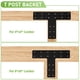 thumbnail image 4 of Soporte de Montaje XZWMY 35 cm x 25 cm 4 x 4/6 x 6 Madera - Juego de 4, 4 of 7