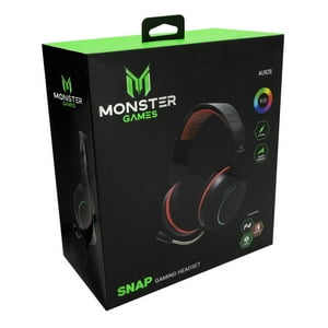 Monster Games - Au928 Headset Gamer Monster Snap Open Box