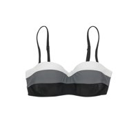 Samia - Bikini Strapless Tricolor Negro 3Xl